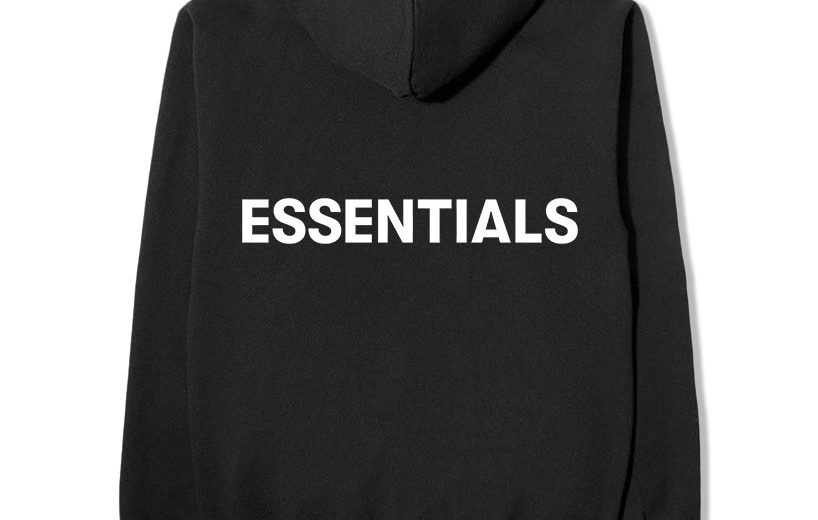 Essentials Text Logo Hoodie