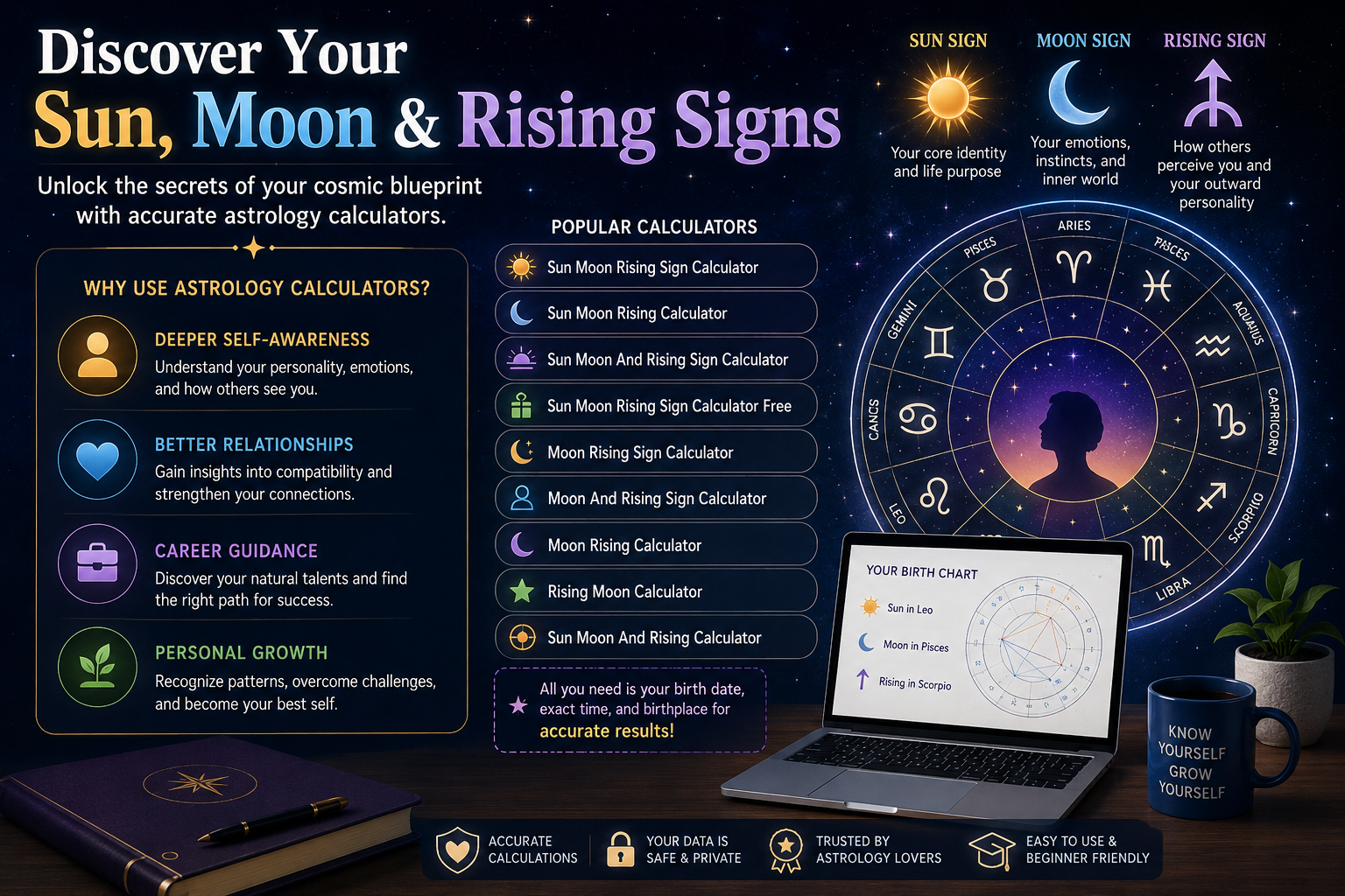 rising and moon calculator sun moon rising sign calculator sun moon rising calculator